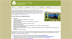 Desktop Screenshot of newlifecenterfoundation.org